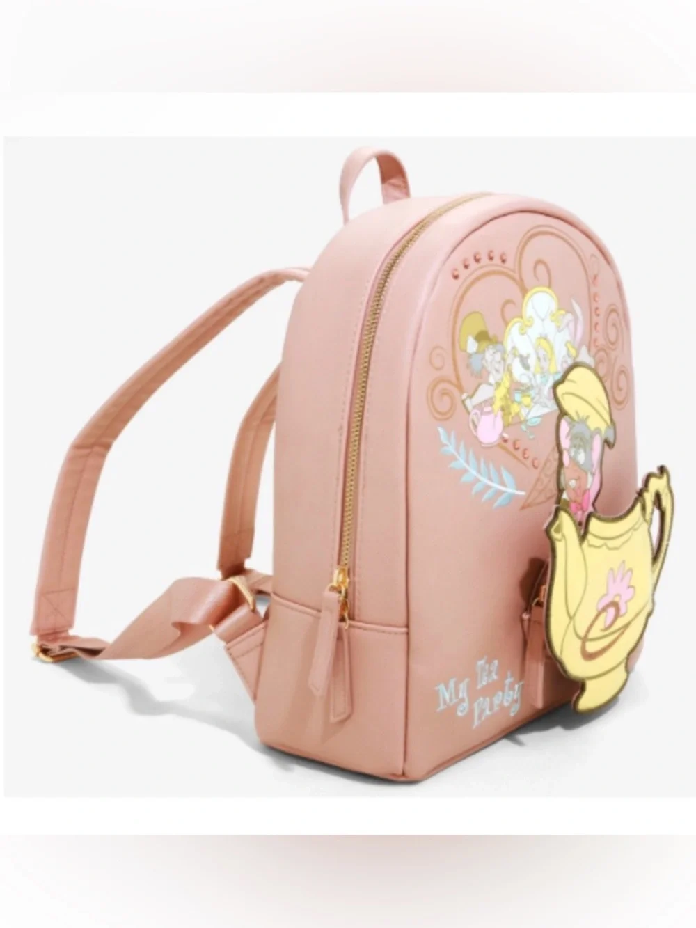 Danielle Nicole Disney Alice in Wonderland Tea Party Mini Backpack - Picture 2 of 6